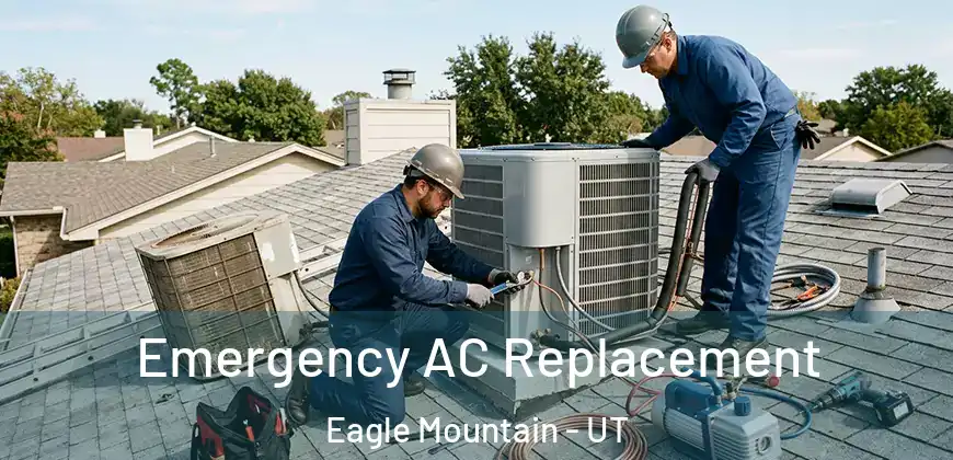 Emergency AC Replacement Eagle Mountain - UT