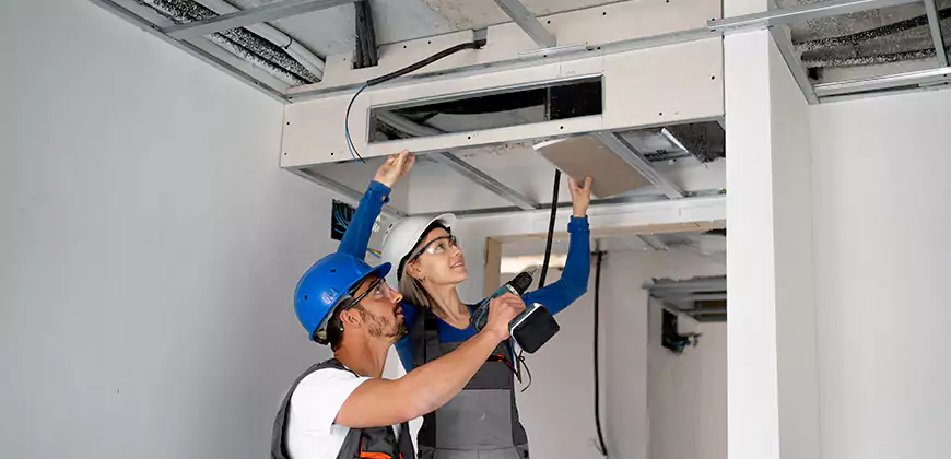 Duct Insulation and Condensation Repair in Eagle Mountain