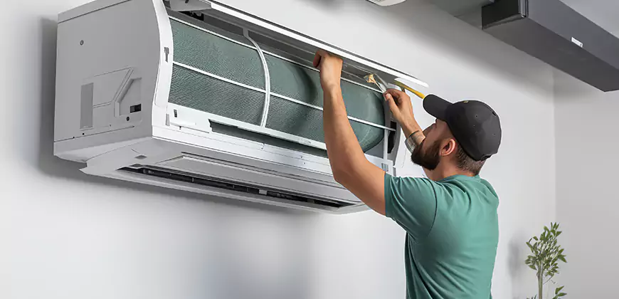 Bathroom and Small Space Ductless Installation in Eagle Mountain