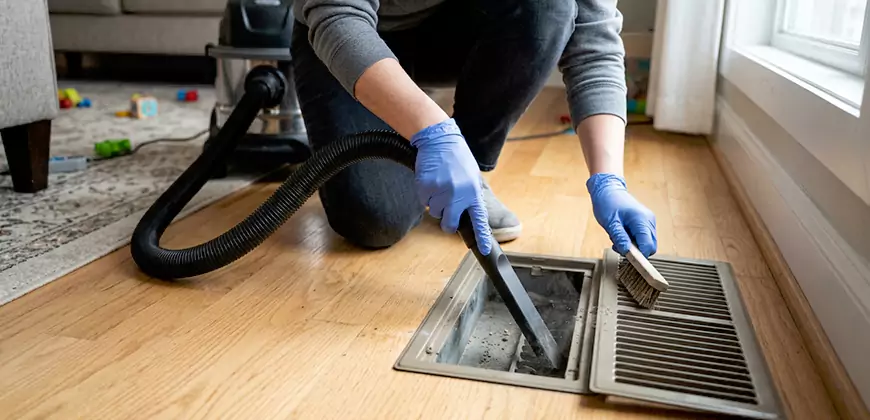Ducted Heating Filter Cleaning in Eagle Mountain